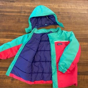 PATAGONIA GIRLS SNOW PILE JACKET - TODDLERS 5T